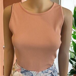 WHBM Forme Ribbed Stretch Tank